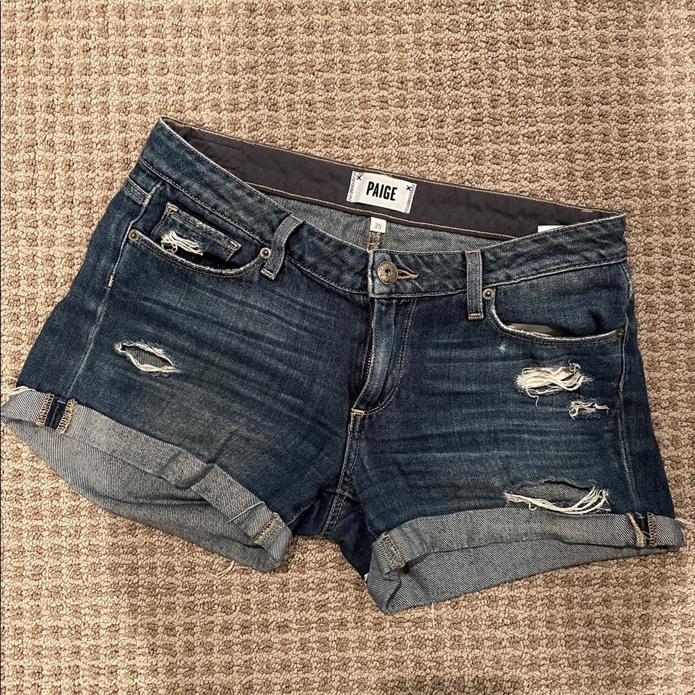 Womens Paige Denim Shorts in size 25